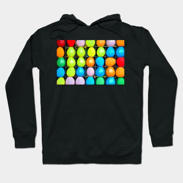 Colorful carnival balloons Hoodie by dltphoto